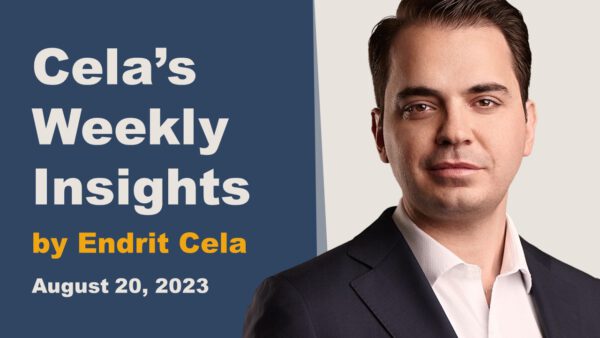 Cela's Weekly Insights - August 20, 2023